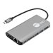 SIIG USB-C MST Video with Hub, LAN and PD 3.0 Docking