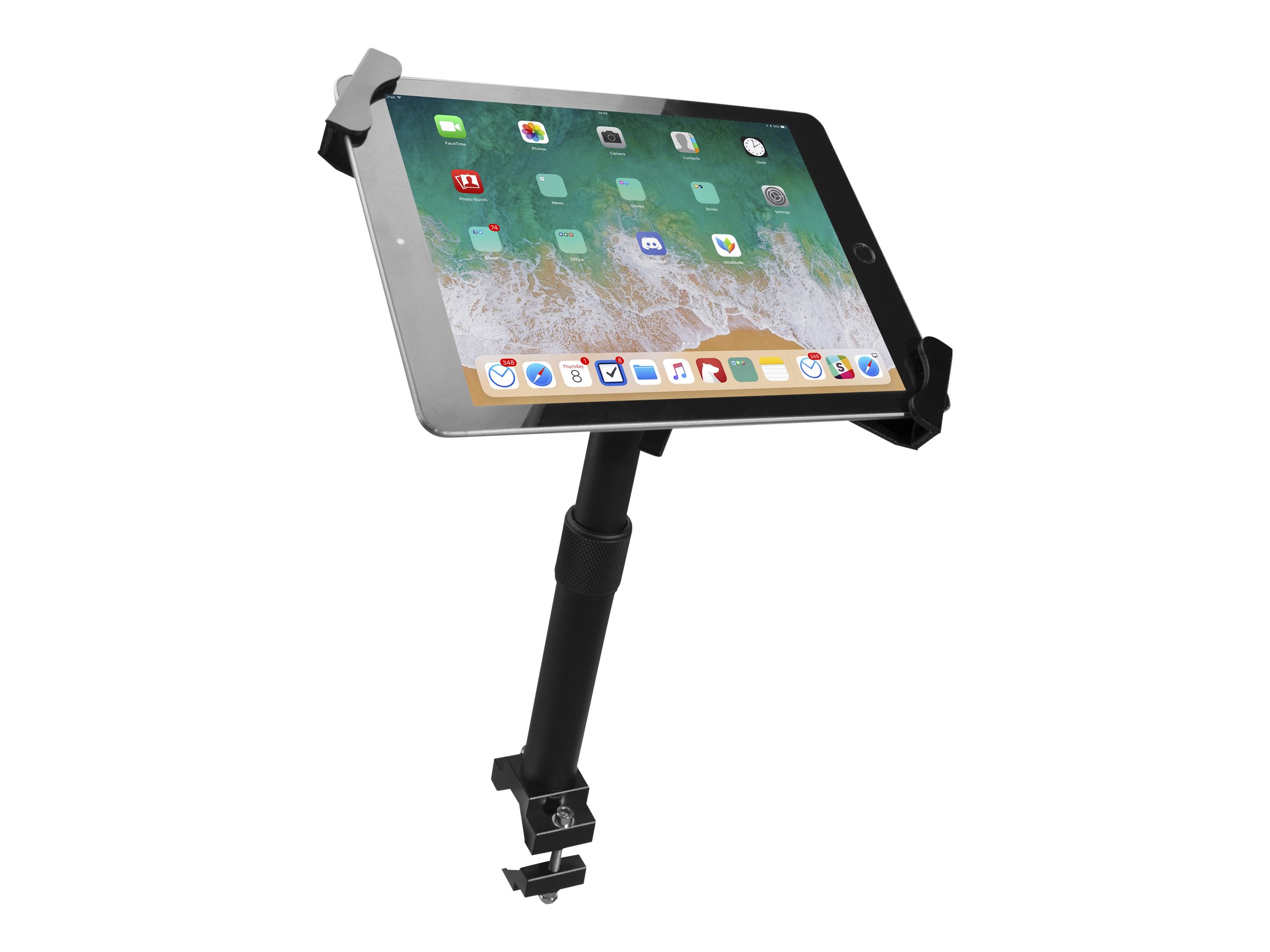 CTA Digital Height-Adjustable Tube-Grip Security Mount