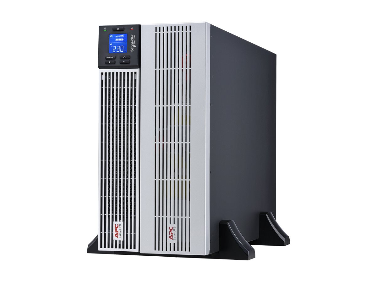 APC Easy UPS On-Line - UPS - prodlužovaný provoz, pevný výstup (1P+N+E), inteligentní slot pro karty, s montážním rámem - 6 kW - 6000 VA - Li-Ion – foto 4
