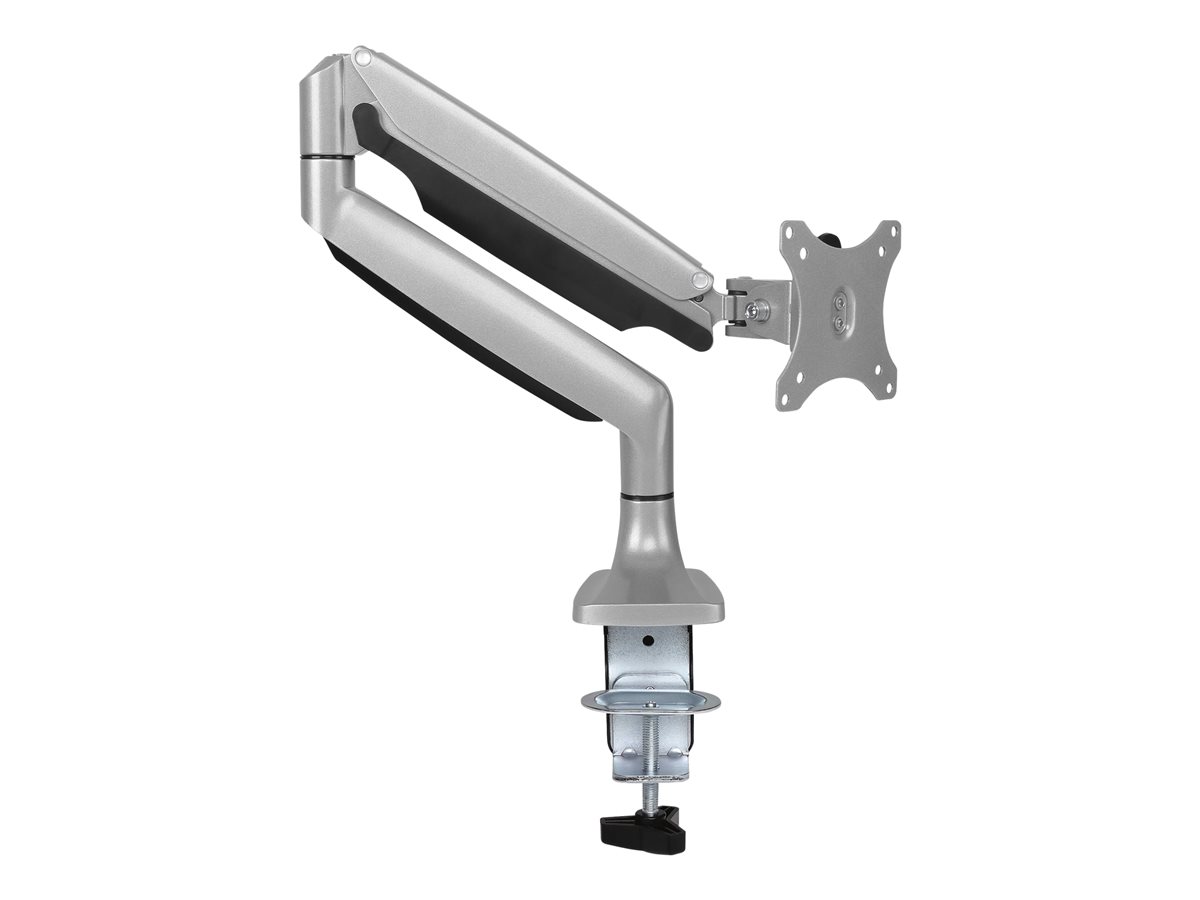 StarTech.com Desk Mount Monitor Arm, Heavy Duty Ergonomic VESA Monitor Arm, Single Display up to 9kg, Full Motion, Height Adjustable, Articulating, Aluminum, C-Clamp/Grommet, Silver - Small Footprint Design montážní sada - nastavitelné rameno - pro Displej LCD - stříbrná – foto 2
