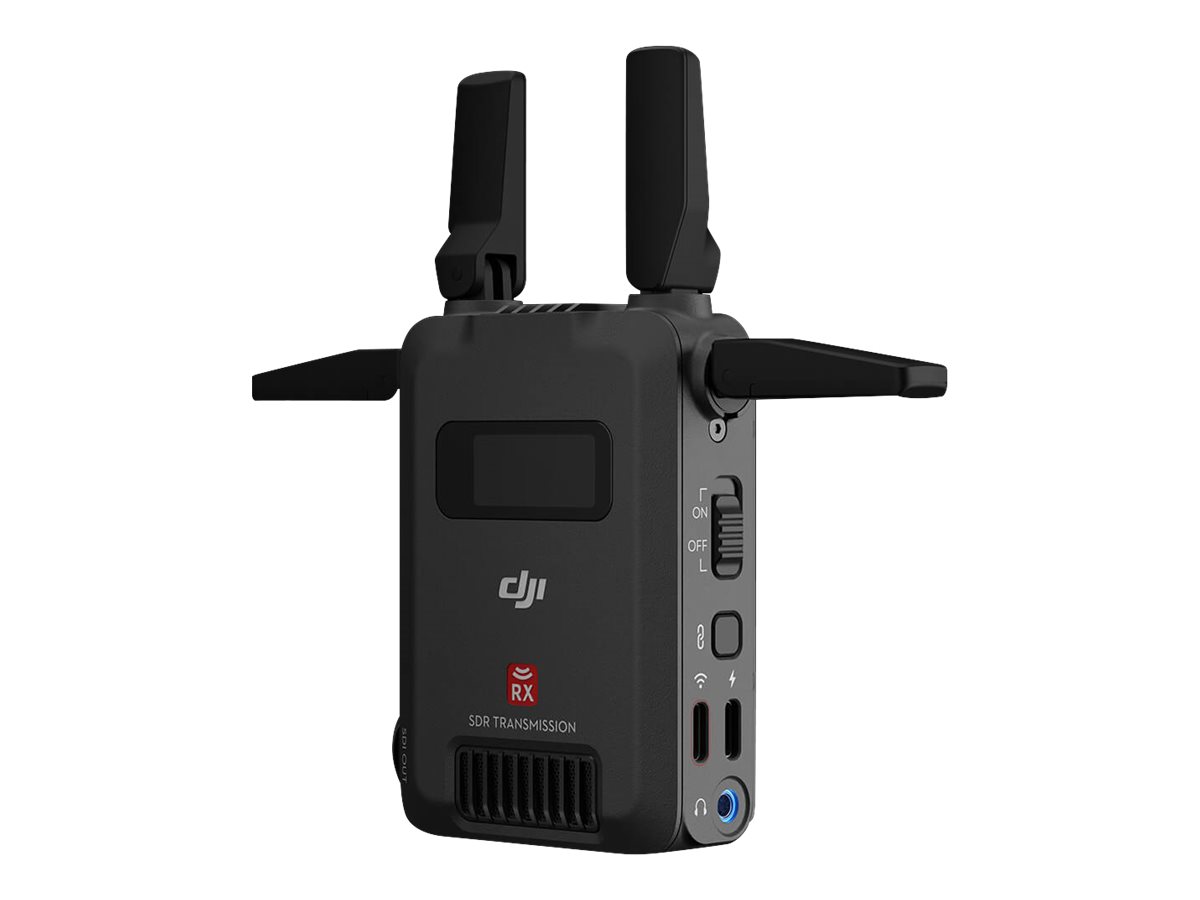 DJI wireless video extender 802.11a 802.11b/g/n Wi-Fi 5 Wi-Fi 6 Product shot Right-angle 79850