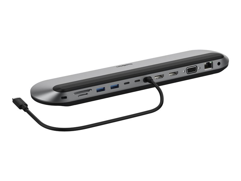 Belkin Station d\'accueil USB-C SiliconMotion 2 HDMI, RJ45, Pass 100 W