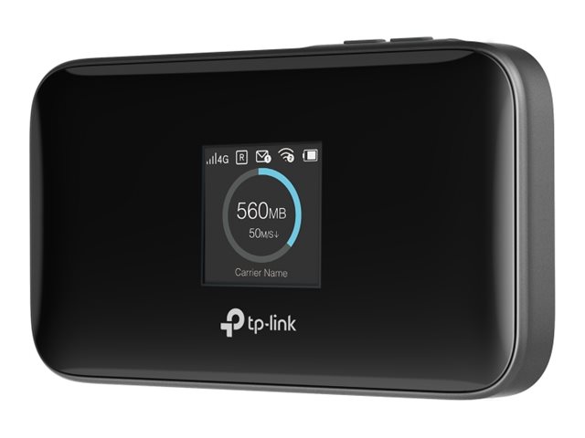 TP-Link M7750 V1 mobile hotspot 4G LTE Product shot Right-angle 79400