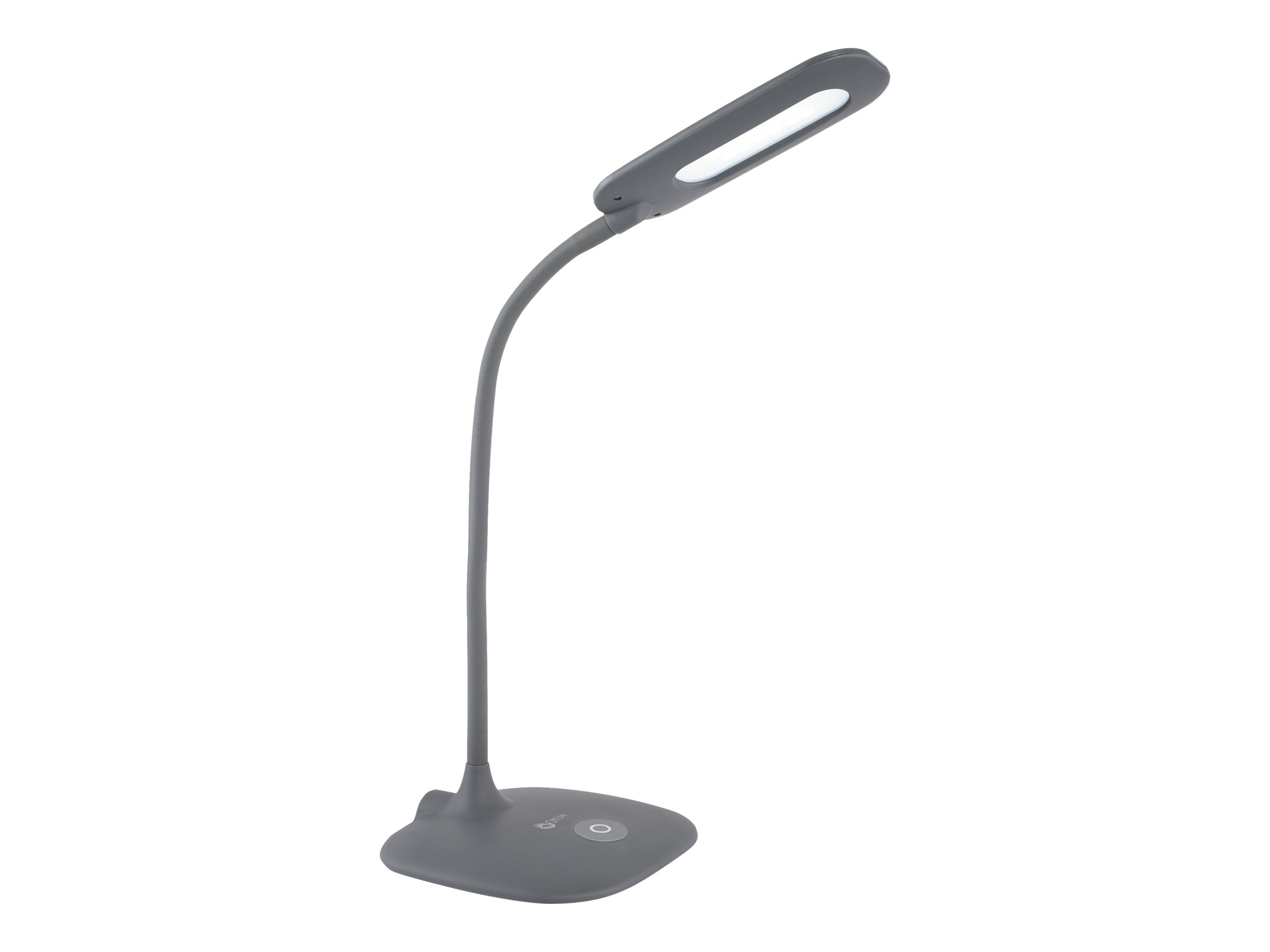 OttLite Flexible Soft Touch LED Desk Lamp - Grey - 20464