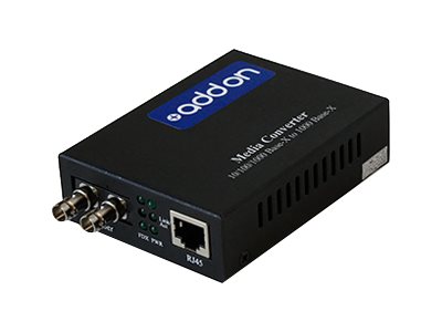AddOn 1Gbs 1 RJ-45 to 1 ST Media Converter