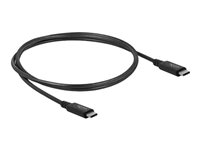 DeLOCK USB4 / Thunderbolt 3 / DisplayPort USB Type-C kabel 80cm Sort