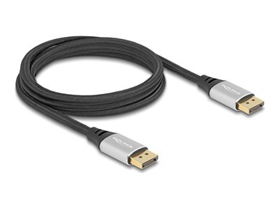 DELOCK DisplayPort Kabel 16K 60Hz 2m sil Optionen & Zubehör