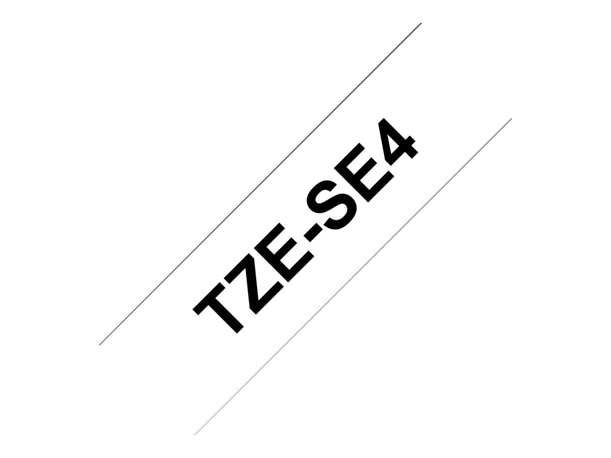 Brother TZe-SE4 - security tape - 1 cassette(s) - Roll (1.8 cm x 8 m)