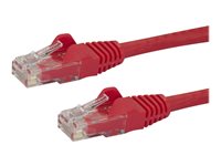 StarTech.com 7m CAT6  Cable - Red Snagless  CAT 6 Wire - 100W  RJ45 UTP 650MHz Category 6 Network Patch Cord UL/TIA (N6PATC7MRD) CAT 6 Ikke afskærmet parsnoet (UTP) 7m Patchkabel Rød