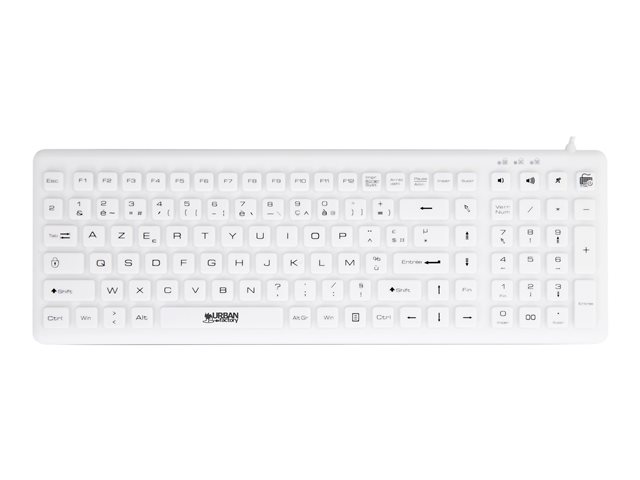 URBAN FACTORY USB wired keyboard ABS