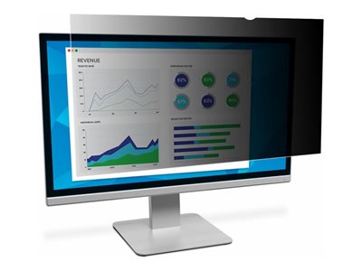 Display privacy filter - 2-way - 40" - black