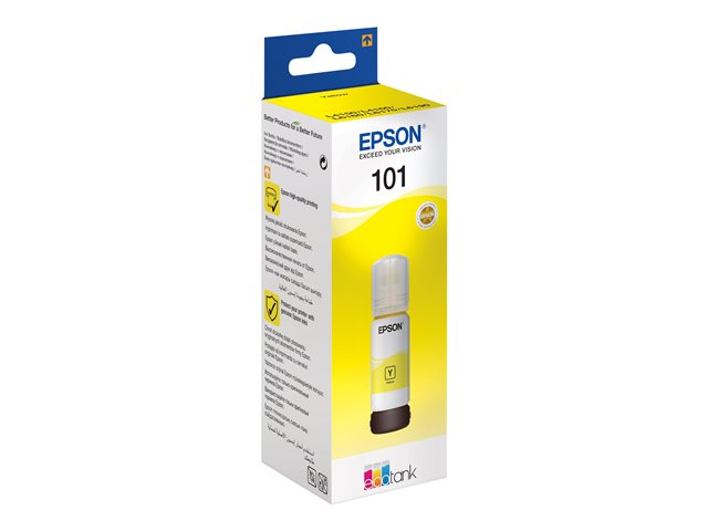 EPSON 1LB 101 EcoTank Yellow ink bottle C13T03V44A