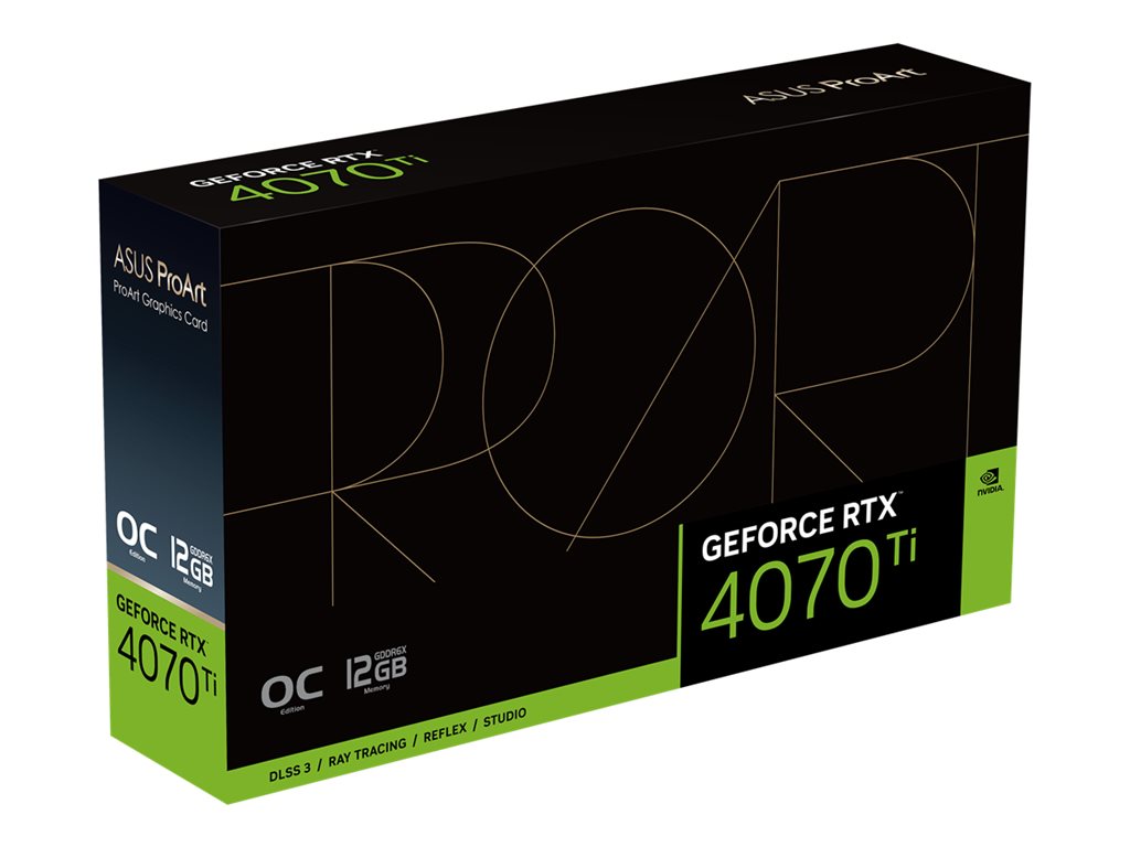 Karta VGA Asus GeForce RTX 4070 Ti PROART-RTX4070TI-O12G OC 12GB GDDR6X 192bit HDMI+3xDP PCIe4.0