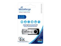 MediaRange USB Flexi-Drive 8GB USB 2.0