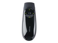 StarTech.com Télécommande de présentation sans fil avec pointeur laser vert  - 27m - Zapette pour Mac / Windows (PRESREMOTEG) télécommande de  présentation - noir - PRESREMOTEG