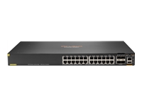 HPE Aruba Networking CX 6200F 24G Class-4 PoE 4SFP+ 370W TAA Switch