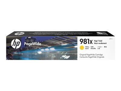 HP 981X XL Gelb PageWide Cartridge - L0R11A