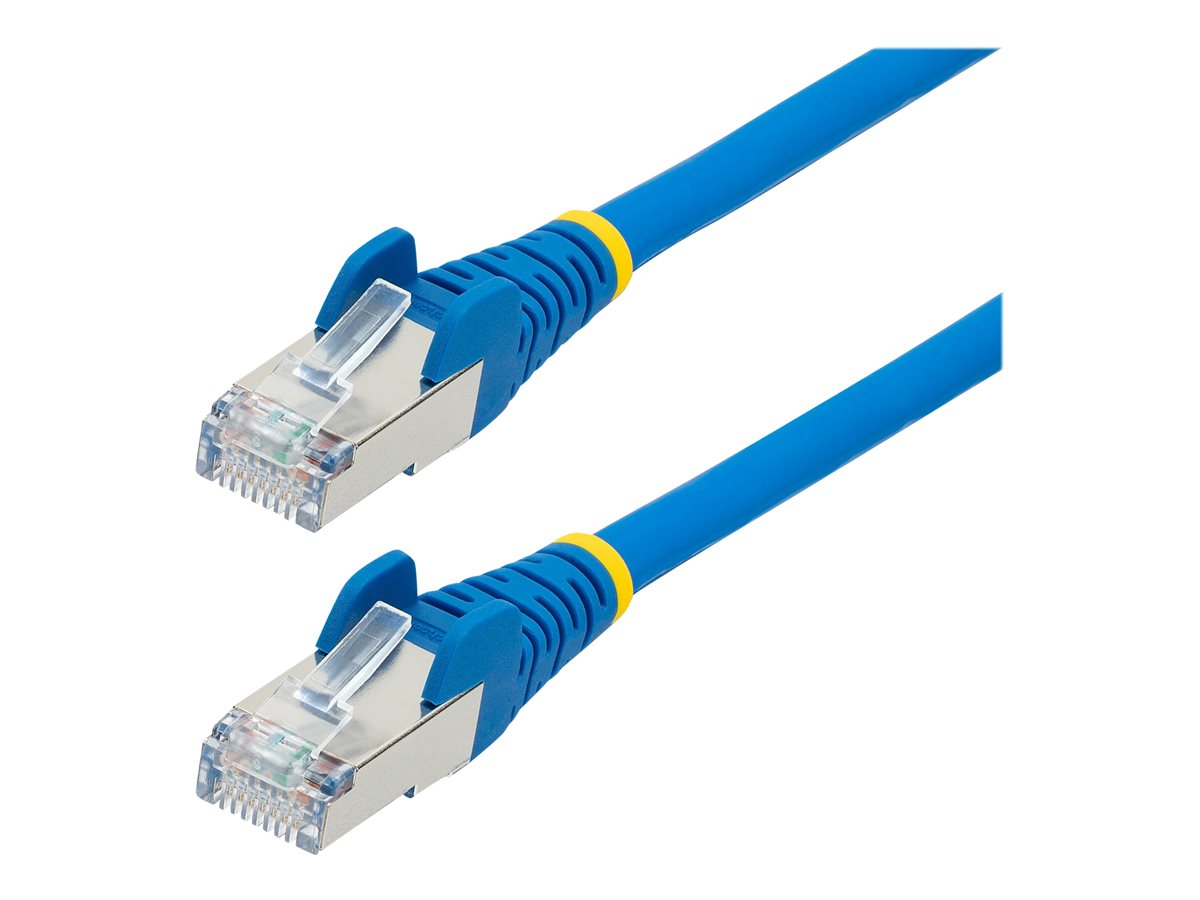 STARTECH 50cm LSZH CAT6a Ethernet Cable - Blue