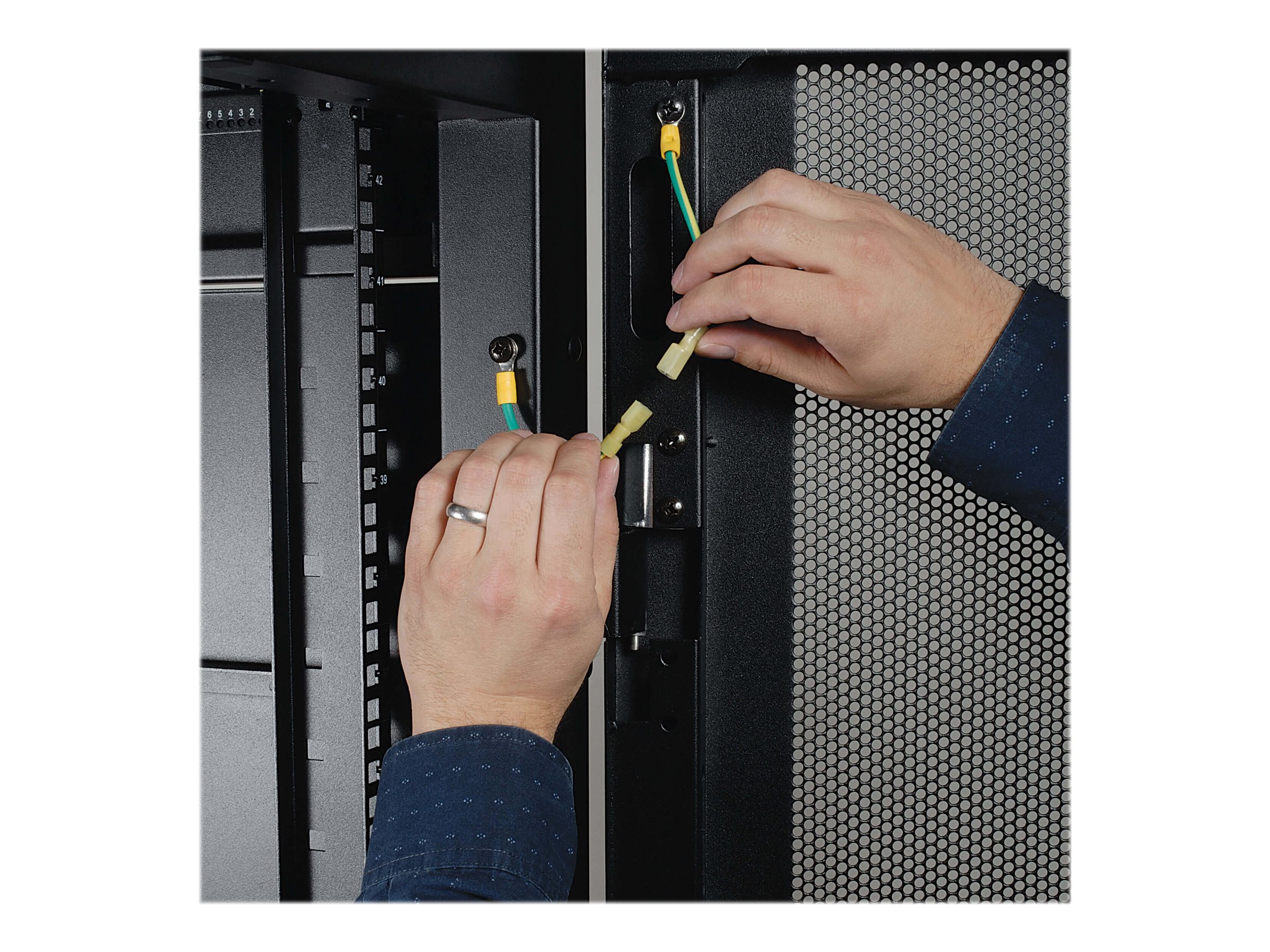 Tripp Lite SmartRack Premium 55U Standard-Depth Rack Enclosure Cabinet ...