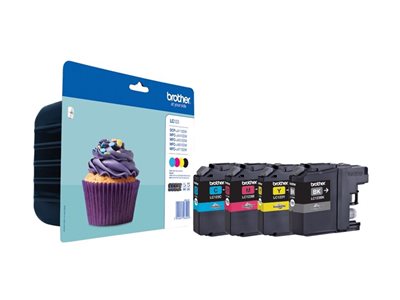 BROTHER Pack blister de 4 carto