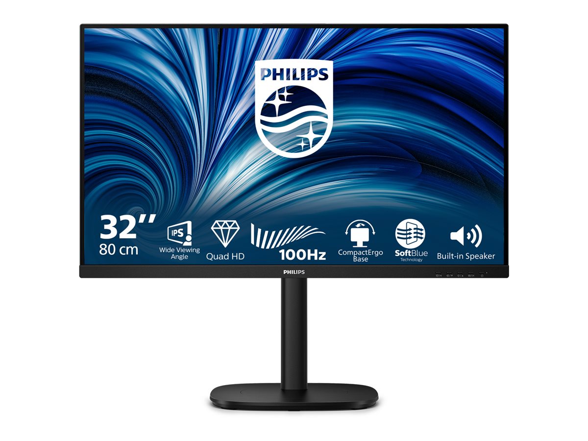 Philips 32B2N3500 3000 Series LED monitor QHD Product shot Front 79875
