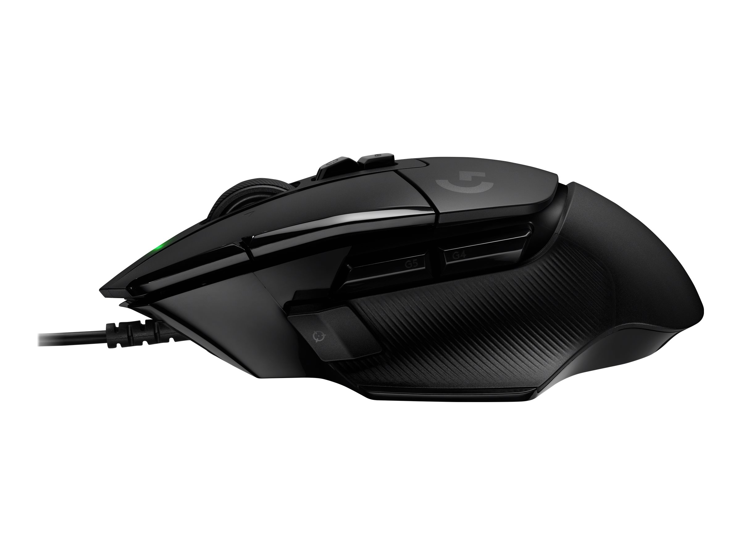 Logitech G G502 X mouse USB Product shot Left side 78000