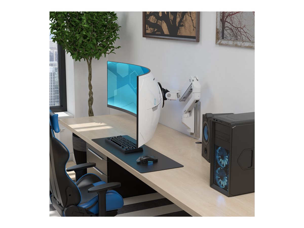 Ergotron HX montážní sada - Technologie konstantní síly - pro zakřivený LCD displej - pro extrémně prohnuté obrazovky - bílá – foto 5