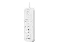 Belkin Surge protector output connectors: 12 white 