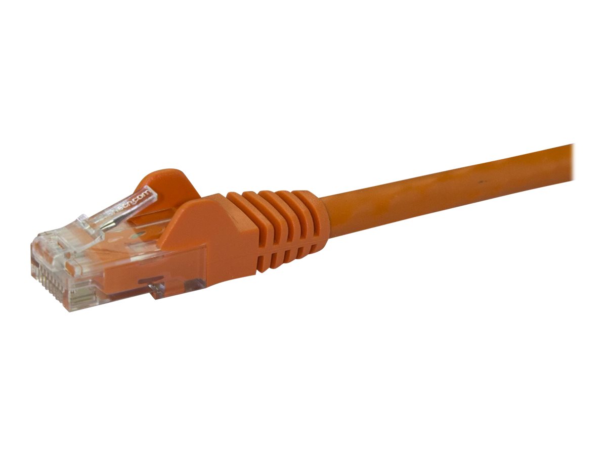 Startech : 2M CAT6 ORANGE SNAGLESS GIGABIT ETHERNET RJ45 cable