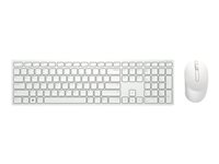 Dell Pro KM5221W - keyboard and mouse set - QWERTY - UK - white
