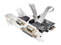 MicroConnect Parallel/seriel adapter PCI Express 2.0 x1 1.5Mbps