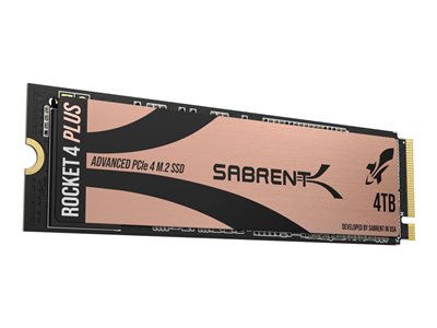 Sabrent Rocket 4 PLUS SSD 4 TB internal M.2 2280 PCIe 4.0 x4 (NVMe)