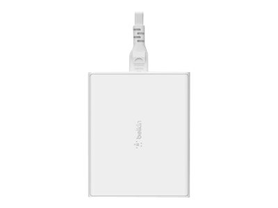 Belkin BoostCharge Pro power adapter 2 x USB 2 x USB-C 108 Product shot Back 78250