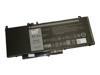 BTI - Batterie de portable (équivalent à : Dell 451-BBLK) - Lithium Ion - 4 cellules 