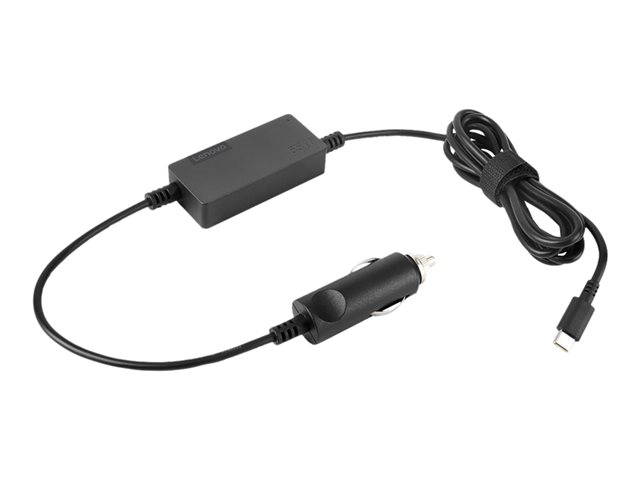 Image of Lenovo 65W USB-C DC Travel Adapter - car power adapter - 65 Watt - Lenovo Campus