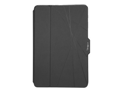 Targus Click-In - Flip cover for tablet - polyurethane, faux leather - black - 10.5" - for Samsung Galaxy Tab A (2018) (10.5 in)