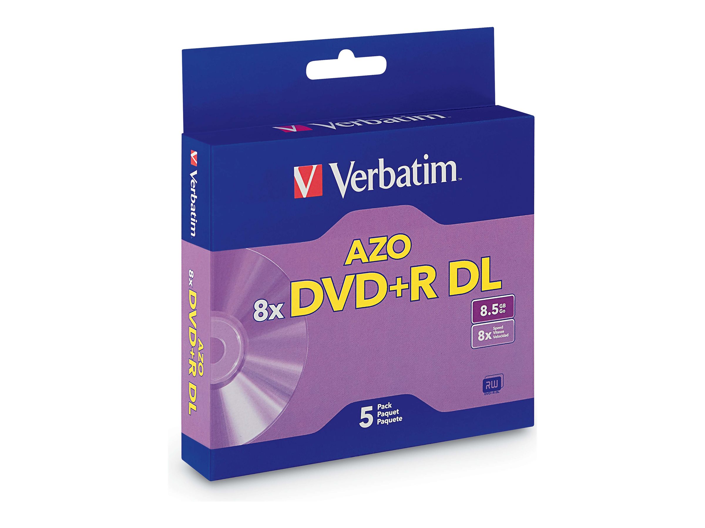 Verbatim - 5 x DVD+R DL