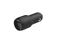 BELKIN Chargeur voiture 2x USB A + cable