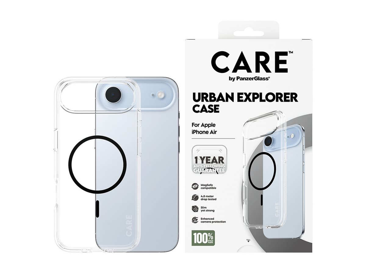 PanzerGlass CARE Apple iPhone Air Urban čirý/černý MagSafe – foto 2