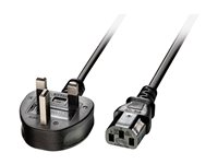 LINDY 5m IEC mains lead UK