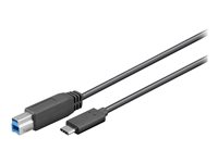 goobay USB 3.0 USB-kabel 1m Sort