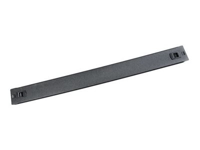 Dynamix RABPTL-1RU blank panel clip on tool-less Product shot Right-angle 79250