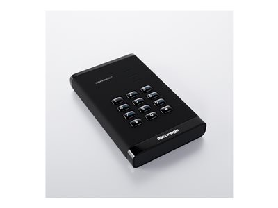 DISKASHUR3 256-BIT 500GB BLACK 500GB HARDWARE ENCRYPTED HDD