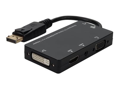 AddOn 8in DisplayPort to DVI/HDMI/VGA Adapter Bundle