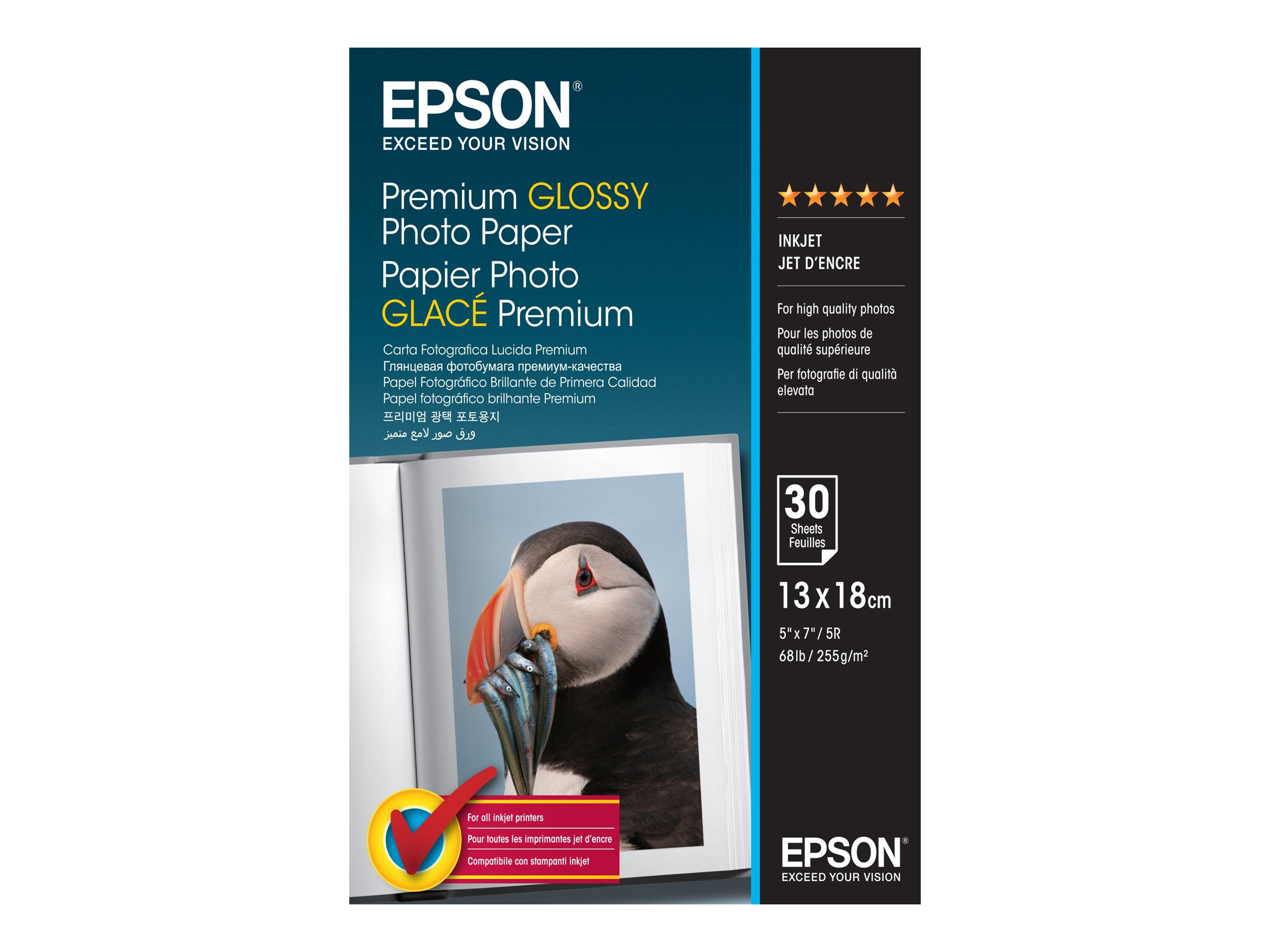 EPSON PREMIUN GLOSSY PHOTO . 30