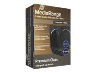 MediaRange Retail pack 3er-DVD-Box Cd-boks til lagring af DVD'er