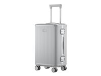 Xiaomi Aluminum Frame Luggage Spinner Sølv Polykarbonatskal 6000 series aluminum alloy frame Zinc alloy protective corners
