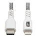 Eaton Tripp Lite Series Heavy-Duty USB-C to Lightning Sync/Charge Cable, MFi Certified