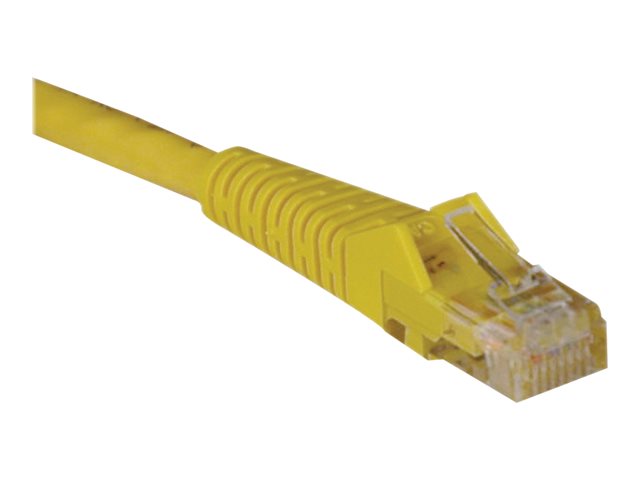 Tripp Lite 5ft Cat6 Gigabit Snagless Molded Patch Cable RJ45 M/M Yellow 5'
