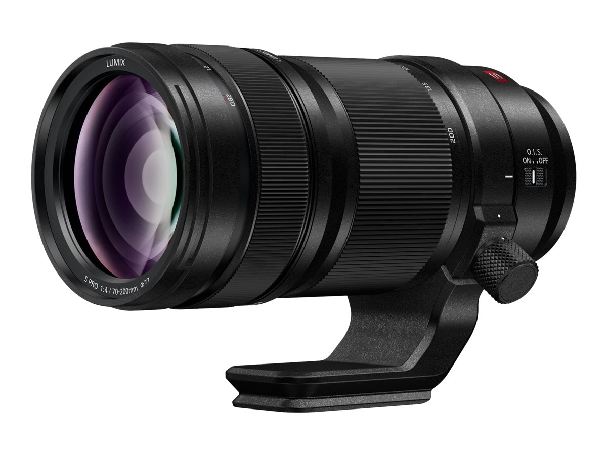 Panasonic LUMIX S PRO 70-200mm F4 Telephoto Lens - Black - S-R70200